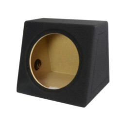 Carcasă difuzor; MDF; neagră; ţesătură; 300mm; Frezare: 322mm; 30l
