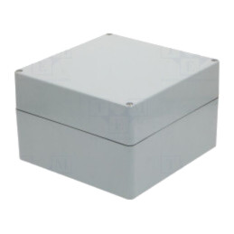 Carcasă: universală; X: 250mm; Y: 255mm; Z: 160mm; poliester; gri