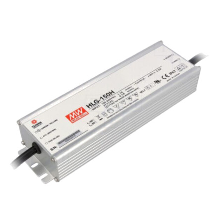 Alimentator: pulsatoriu; LED; 150W; 24VDC; 6,3A; 90÷305VAC; IP67