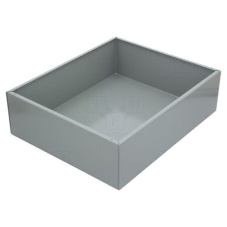 Carcasă: bază carcasă; X: 356mm; Y: 432mm; Z: 127mm; 1441; oţel; gri