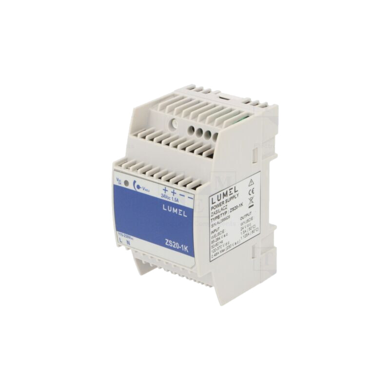Alimentator: pulsatoriu; pentru şină DIN; 36W; 24VDC; 1,5A; OUT: 1