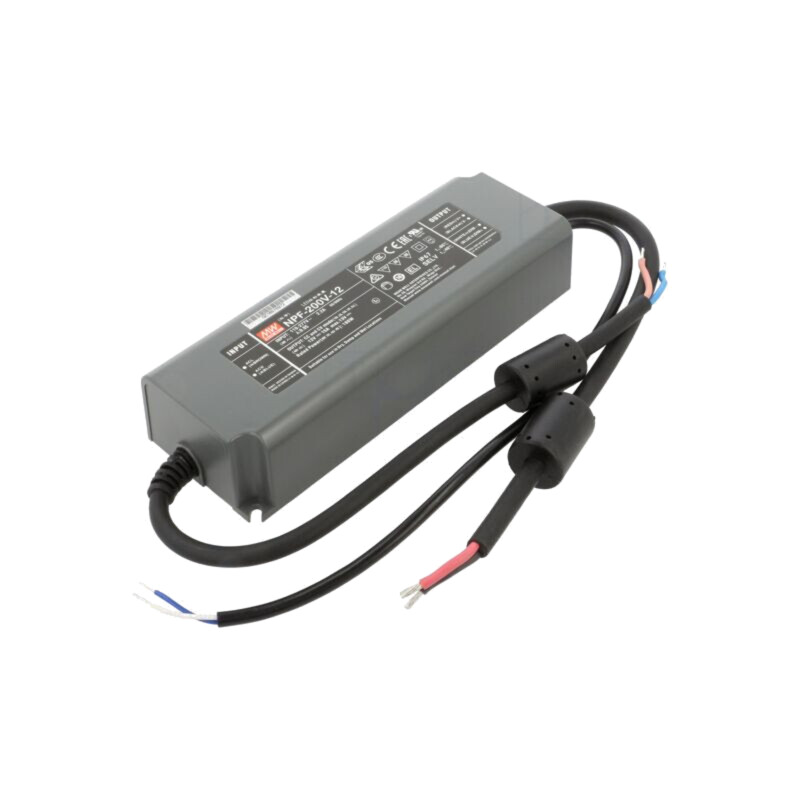 Alimentator: pulsatoriu; LED; 200W; 12VDC; 15A; 90÷305VAC; IP67