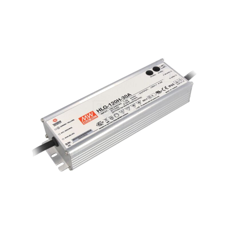 Alimentator: pulsatoriu; LED; 120W; 30VDC; 2÷4A; 90÷305VAC; IP65 Alimentator: pulsatoriu; LED; 120W; 30VDC; 2÷4A; 90÷305VAC; IP65