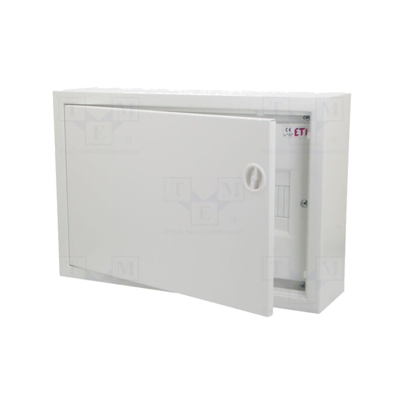 Carcasă: pentru aparatură modulară; IP30; gri deschis; Nr.mod: 18