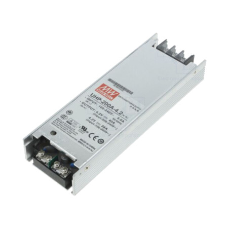 Alimentator: pulsatoriu; pentru ecrane LED; 168W; 4,2VDC; 40A