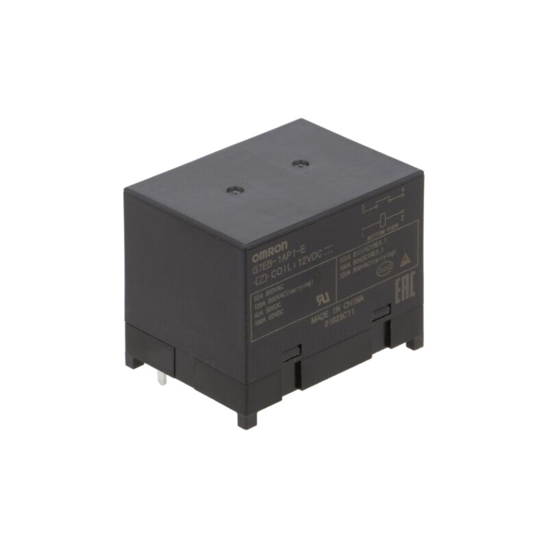 Releu: electromagnetic; SPST-NO; Ubobină: 12VDC; 120A; G7EB; PCB