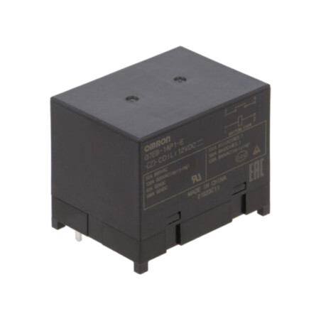 Releu: electromagnetic; SPST-NO; Ubobină: 12VDC; 120A; G7EB; PCB