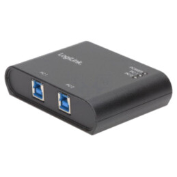 Switch; USB 3.0; USB A soclu,USB B soclu x2; neagră