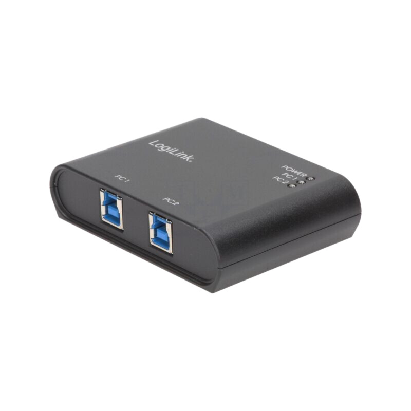 Switch; USB 3.0; USB A soclu,USB B soclu x2; neagră