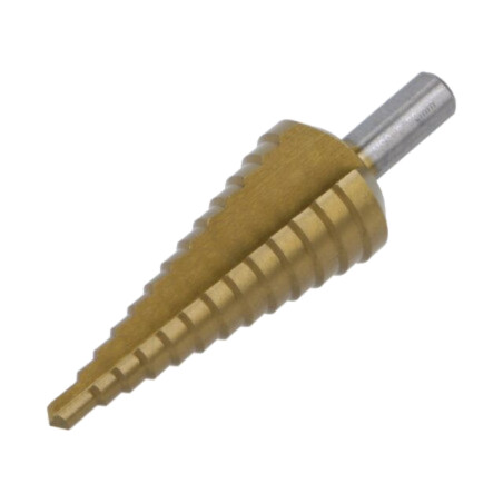 Burghiu; graduale,conic,în trepte; Ø: 6÷30mm