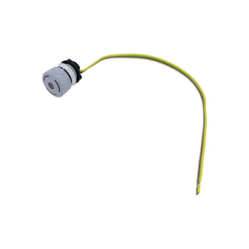 Comutator: de siguranţă; 22mm; Poz.i stab: 2; NC; gri; LED; IP65
