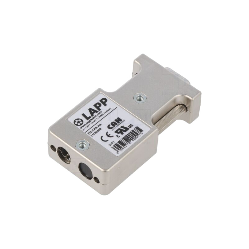 Complete D-Sub plug ED-CAN-AX