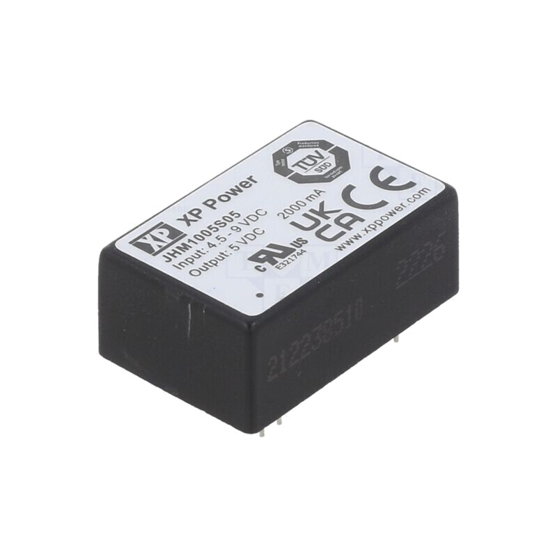 Convertor: DC/DC; 10W; Uintr: 4,5÷9VDC; Uieş: 5VDC; Iieş: 2000mA Convertor: DC/DC; 10W; Uintr: 4,5÷9VDC; Uieş: 5VDC; Iieş: 2000mA