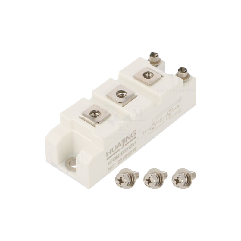 Modul: IGBT; tranzistor/tranzistor; semipunte IGBT; Urmax: 1,2kV