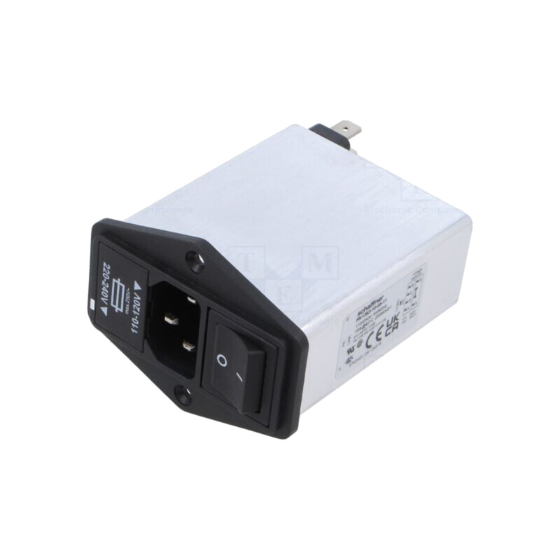 Conector: alimentare AC; soclu; tată; 10A; 250VAC; C14 (E); 600uH
