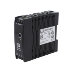 Alimentator: pulsatoriu; pentru şină DIN; 50W; 12VDC; 4A; -25÷70°C
