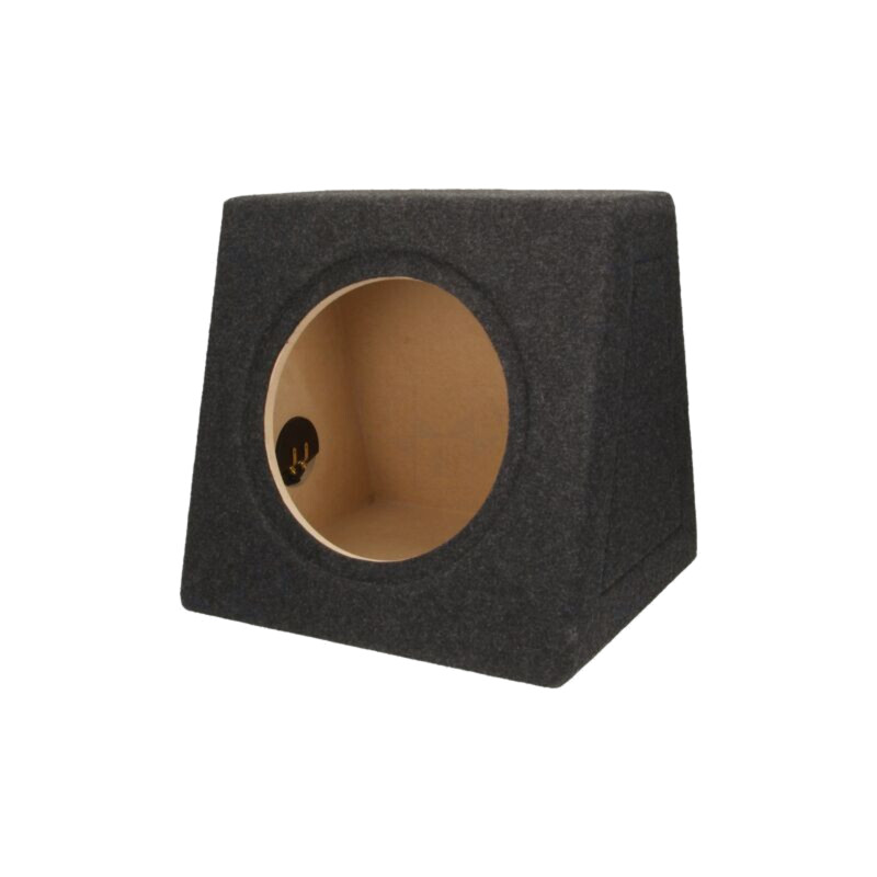 Carcasă difuzor; MDF; melanj negru; ţesătură; 250mm; Øorif: 232mm
