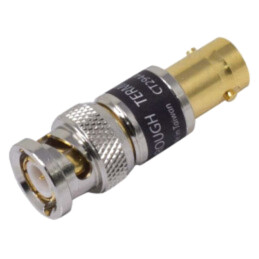 Atenuator; BNC soclu,BNC mufă; 50Ω; 1GHz; 40,3mm