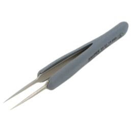 Pensetă; nemagnetică; Formă capăt vârf: ascuţită; Vârf: îngustat