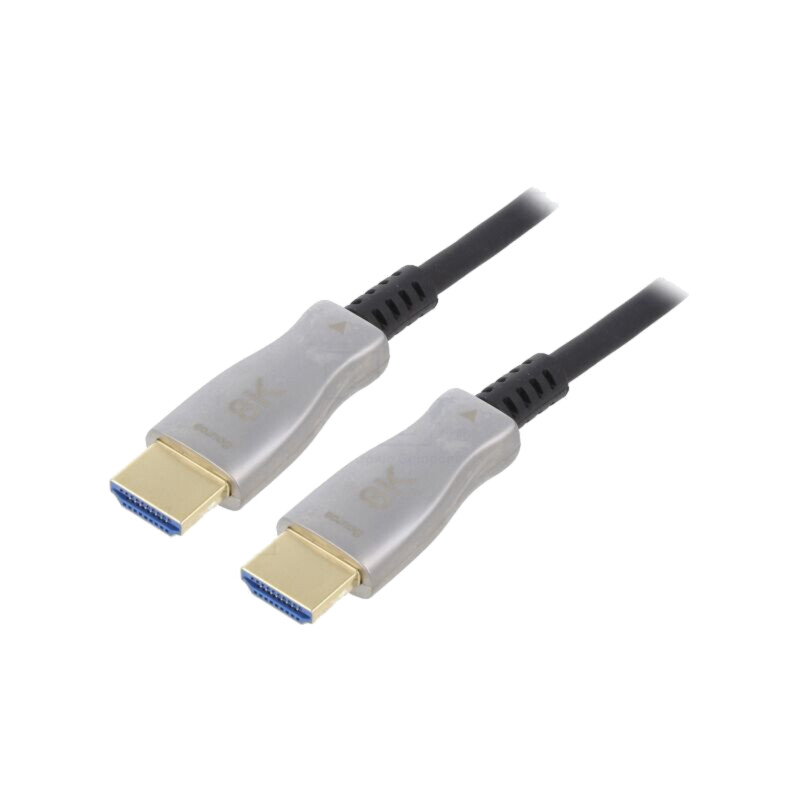 Cablu; HDCP 2.2,HDMI 2.1; HDMI mufă,din ambele părţi; PVC; negru Cablu; HDCP 2.2,HDMI 2.1; HDMI mufă,din ambele părţi; PVC; negru