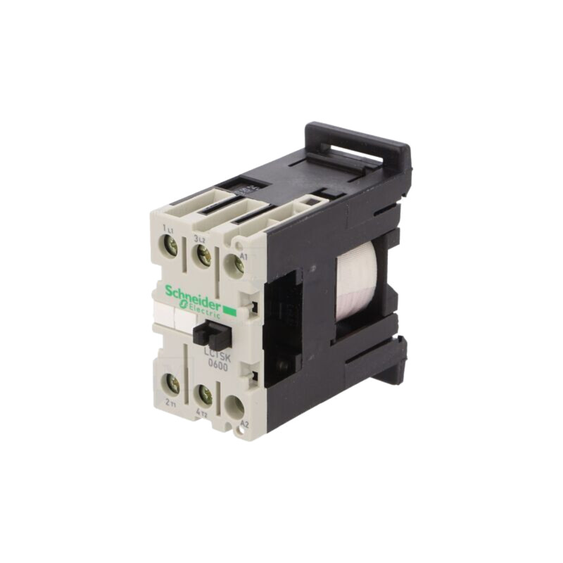 Contactor: 2-polar; NO x2; 24VAC; 6A; pentru şină DIN; TeSys SK