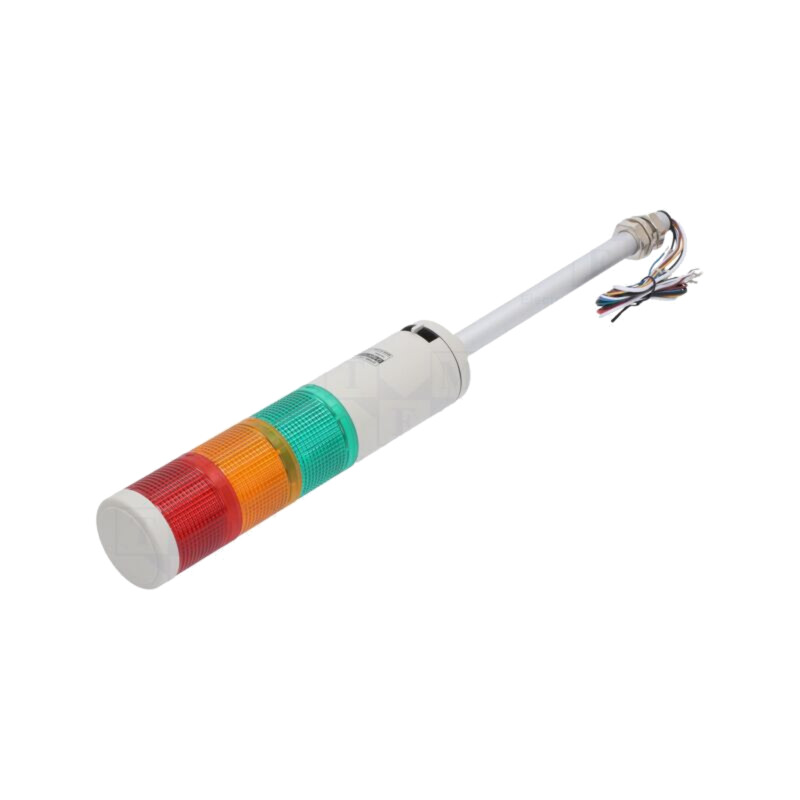 Semnalizator: coloană de semnalizare; LED; roşu/ambră/verde