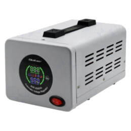 Echipament: stabilizator de tensiune automat; 2000VA; Schuko x2