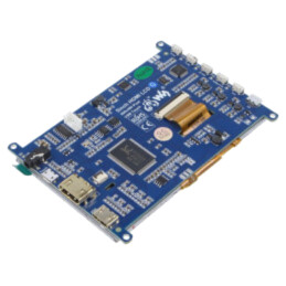 Afişaj: LCD; grafic; 800x480; 5"; Interfaţă: HDMI,USB,VGA