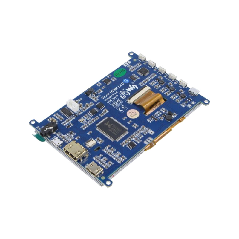 Afişaj: LCD; grafic; 800x480; 5"; Interfaţă: HDMI,USB,VGA
