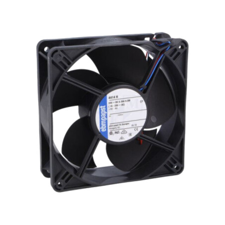 Ventilator: DC; axial; 24VDC; 119x119x38mm; 240m3/h; 50dBA; bilă