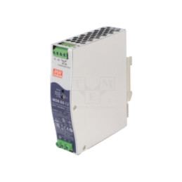 Alimentator: pulsatoriu; pentru şină DIN; 60W; 12VDC; 5A; OUT: 1