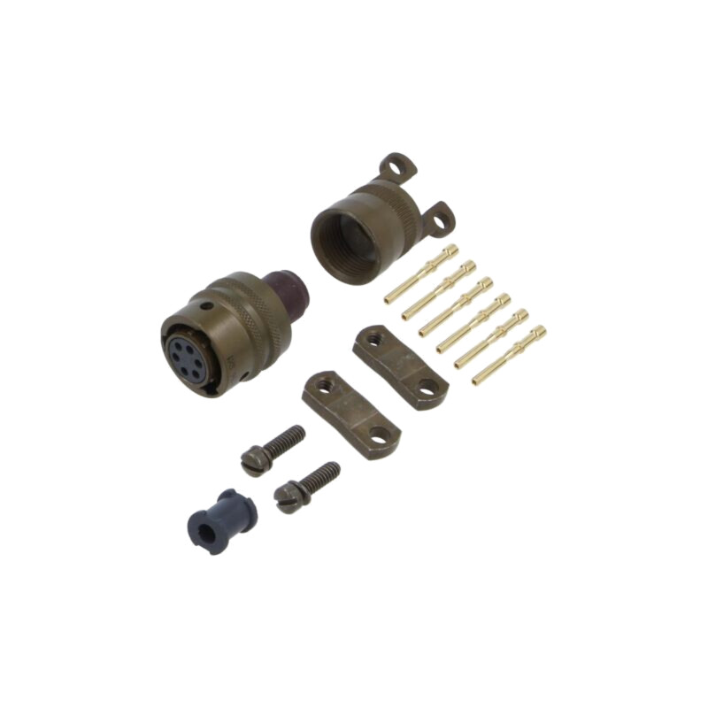 Conector: circular; mufă; PT/451