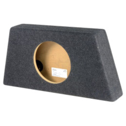 Carcasă difuzor; MDF; melanj negru; ţesătură; 250mm; Øorif: 232mm