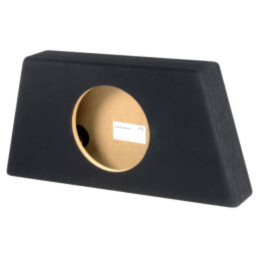 Carcasă difuzor; MDF; neagră; ţesătură; 250mm; Frezare: 272mm; 15l