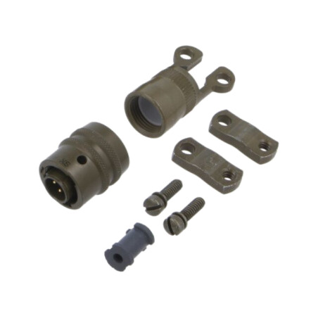 Conector: circular; mufă; PT/451