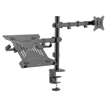 Suport pentru monitor; 9kg; 10÷32"; Lung.braţ: 376mm
