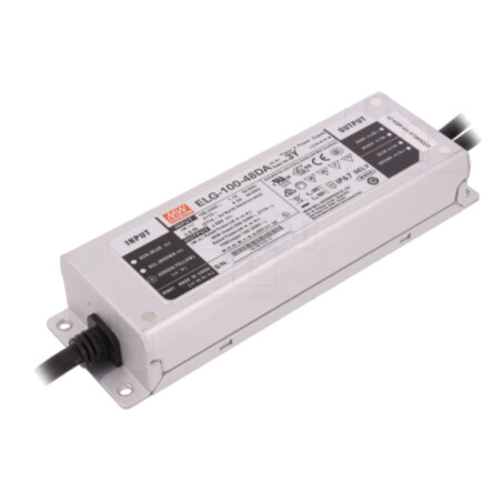 Alimentator: pulsatoriu; LED; 96W; 48VDC; 2A; 100÷305VAC; IP67; 90%