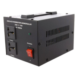 Autotransformator; 110VAC,230VAC; Putere: 1000VA; Usec.1: 110V