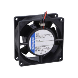 Ventilator: DC; axial; 24VDC; 80x80x32mm; 54m3/h; 36dBA; bilă