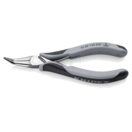 Pliers; curved; ESD; for electronics; 145mm