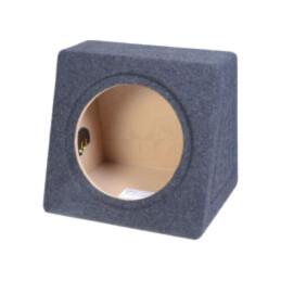 Carcasă difuzor; MDF; melanj negru; ţesătură; 250mm; Øorif: 232mm