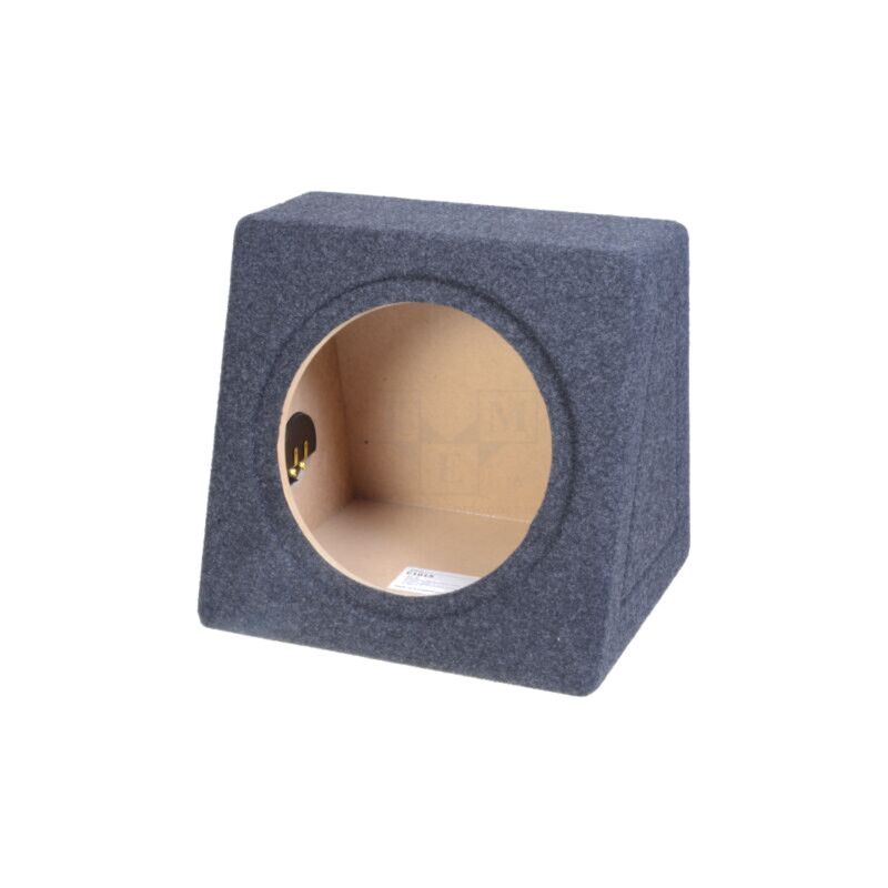 Carcasă difuzor; MDF; melanj negru; ţesătură; 250mm; Øorif: 232mm