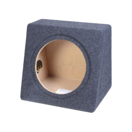 Carcasă difuzor; MDF; melanj negru; ţesătură; 250mm; Øorif: 232mm