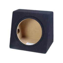 Carcasă difuzor; MDF; neagră; ţesătură; 250mm; Frezare: 272mm; 15l
