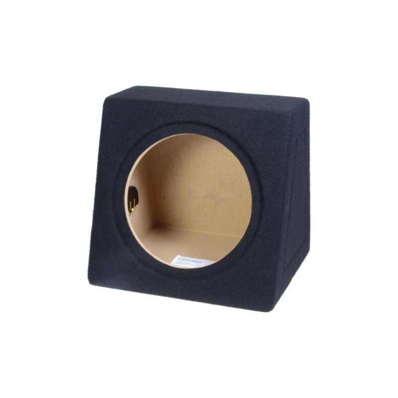 Carcasă difuzor; MDF; neagră; ţesătură; 250mm; Frezare: 272mm; 15l