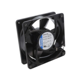 Ventilator: AC; axial; 115VAC; 119x119x38mm; 180m3/h; 50dBA; 60Hz
