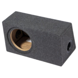Carcasă difuzor; MDF; melanj negru; ţesătură; 200mm; Øorif: 182mm