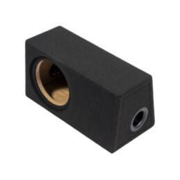 Carcasă difuzor; MDF; neagră; ţesătură; 200mm; Frezare: 222mm; 15l