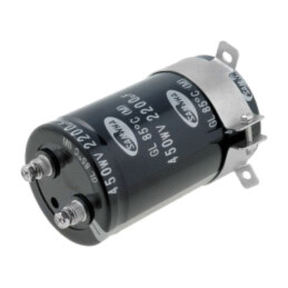 Condensator: electrolitic; 2200uF; 450VDC; Ø64x110mm; ±20%; 20000h