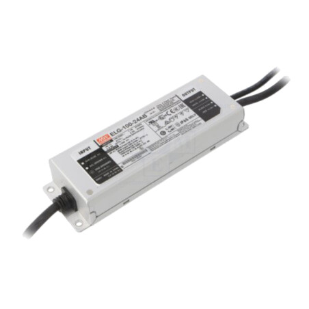 Alimentator: pulsatoriu; LED; 96W; 24VDC; 2÷4A; 100÷305VAC; IP65